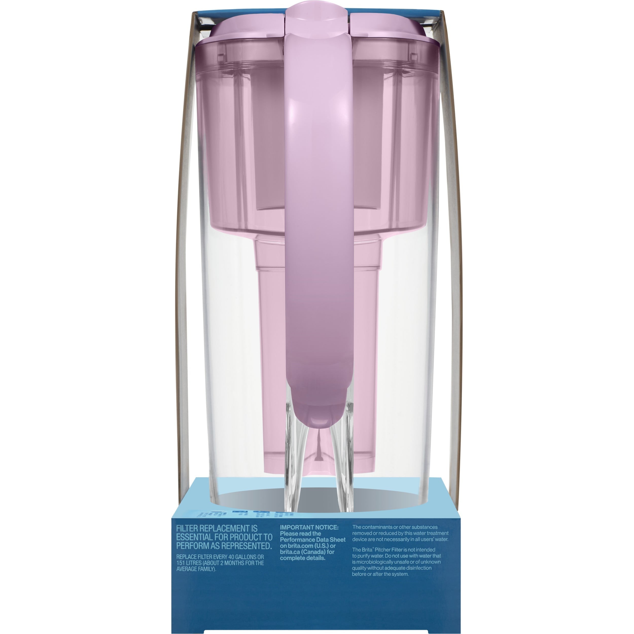 Brita Small 6 Cup Space Saver Water Filter Pitcher with 1 Standard Filter, Space Saver, Lilac , Purple - Brita - Nimbus Distributors - wholesale and distributors in United States Brita Small 6 Cup Space Saver Water Filter Pitcher with 1 Standard Filter, Space Saver, Lilac , Purple - Brita - Nimbus Distributors - wholesale and distributors in United States